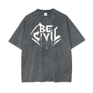 BE CIVIL "PIT SCARS" TEE