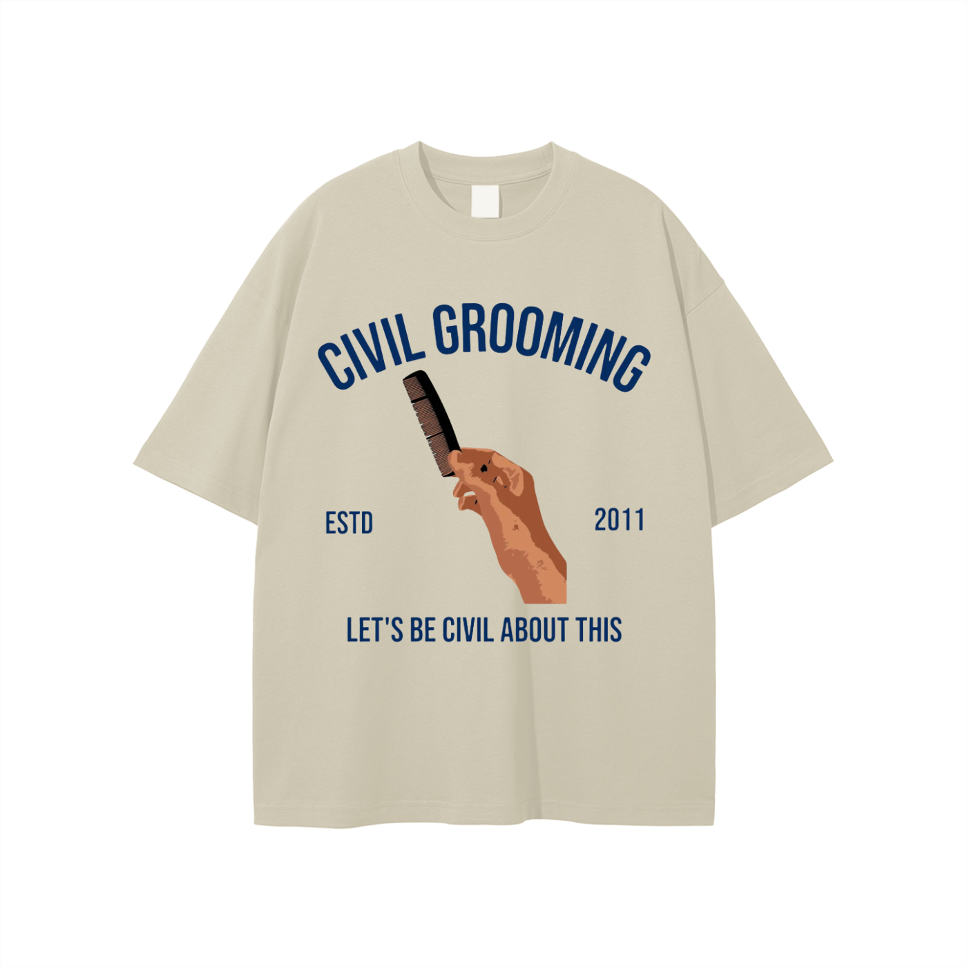 CIVIL GROOMING DAY ONE TEE